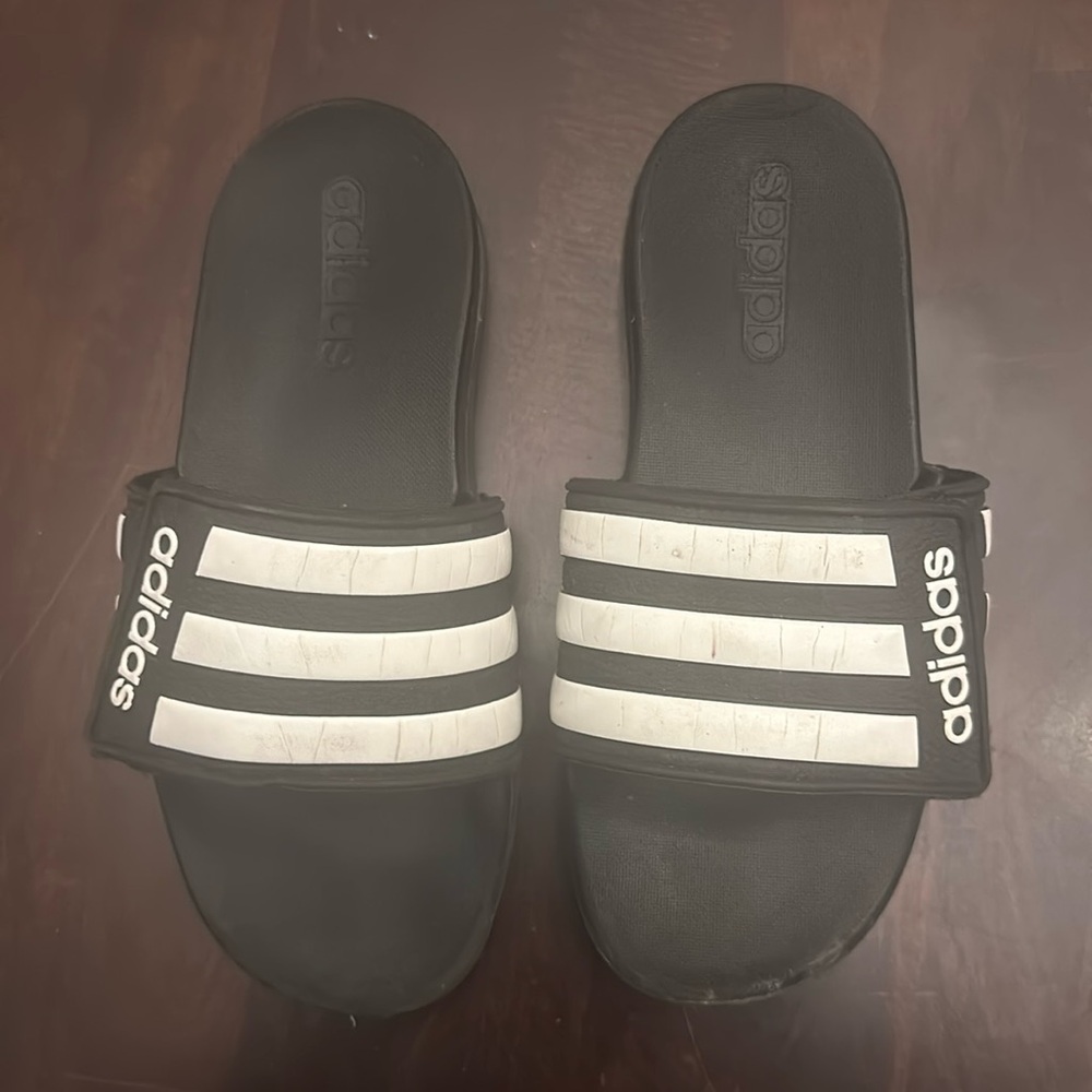 Adidas slides. Y2